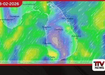 අනිද්දා බෙංගාල බොක්කේ  අඩු පීඩන කලාපයක්