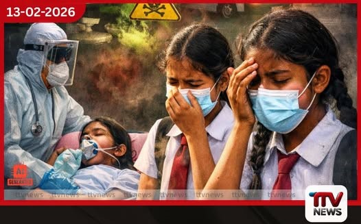 රසායනික ද්රව්යයක් ආශ්වාස වී මොරටුවේ පාසල් සිසුවියන් 13ක් රෝහලට