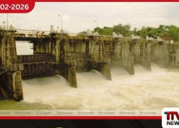 උල්හිටිය ජලාශයේ වාන් ගේට්ටු තුනක් විවෘත කෙරේ
