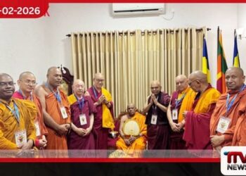 ඉන්දු – ශ්‍රී ලංකා ආධ්‍යාත්මික සබඳතා තහවුරු කරමින් ජාත්‍යන්තර බෞද්ධ දූත පිරිසක් මහනුවරට