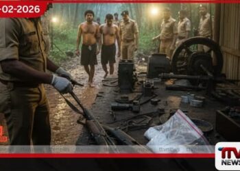 සූරියවැව නීතිවිරෝධී  ගිනි අවි කම්හලක් වැටලයි සහෝදරයින් දෙදෙනෙකු  පොලිස් අත්අඩංගුවට