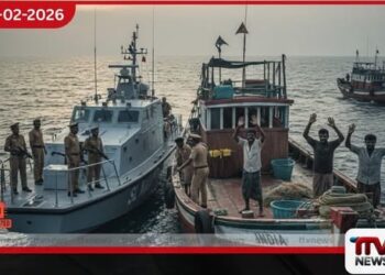 මෙරට මුහුදු සීමාව  උල්ලංඝනය කළ  ඉන්දීය ධීවරයින් 25ක්  නාවික හමුදා භාරයට