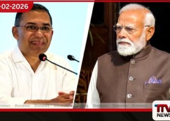 බංග්ලාදේශ නව අගමැති  හෙට දිවුරුම් දෙයි  ආරාධනා ලැබුණත් මෝදි  සහභාගී නොවන බව දන්වයි