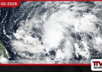 බෙංගාල බොක්කේ අඩු පීඩන තත්ත්වයක් අද සිට ලබන 26 දක්වා දිවයිනේ වැසි තත්ත්වය ඉහළට