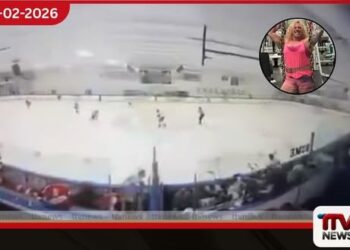 පාසල් හොකී තරගයක් ලෙයින් තෙත් වෙයි