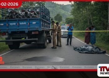 බදුල්ල – මහියංගණය මාර්ගයේ මාරක රිය අනතුරක් ලොරි රථයකට යටවී පදික කාන්තාවක් මරුට