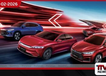 චීන වසන්ත උත්සවයේදී  විදුලි වාහන ආරෝපණ ධාරිතාව වාර්තාගත ලෙස ඉහළ යයි