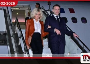 ප්රංශ ජනපති මැක්රොන් සිව්දින නිල සංචාරයක් සඳහා ඉන්දියාවට යයි