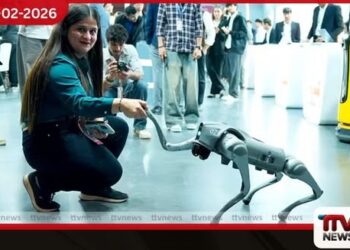 දිල්ලි AI ඉම්පැක්ට් සමුළුවේ ‘ඔරියන්’ රොබෝ මතභේදය