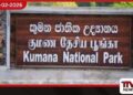 කුමන ජාතික වන උද්‍යානයේ දඩමස් ජාවාරමක් කොටු වෙයි