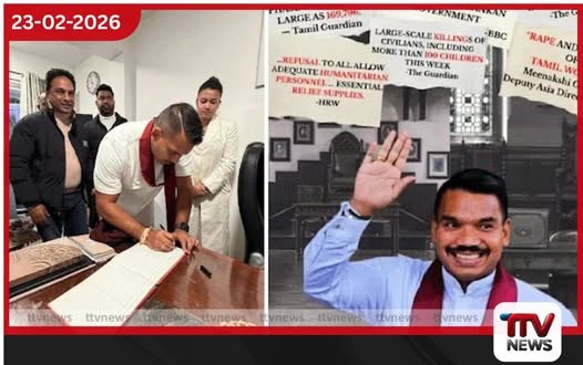 ඩයස්පෝරාවේ විරෝධය හමුවේ නාමල් රාජපක්ෂගේ බ්රිතාන්ය දේශන ගමන වැළකෙයි