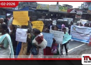 හැටන් නගරයේදී වතු පෙර පාසල් ගුරුවරියන්ගෙන් දැවැන්ත විරෝධතාවක්