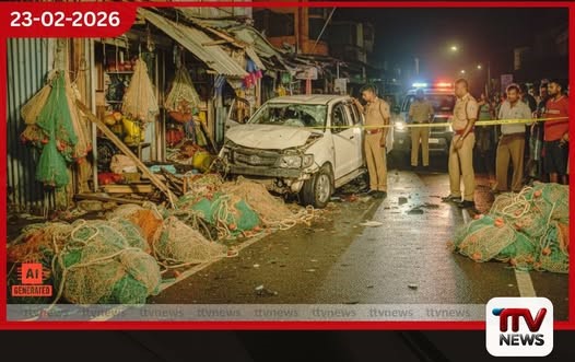 අයිස් මත්ද්රව්ය පානය කර රිය පැදවූ රියදුරෙකු දැල් අලෙවිසැලකට කඩා වදියි