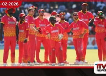 කාසියේ වාසිය දිනූ සිම්බාබ්වේ කණ්ඩායම ප්‍රථමයෙන් පන්දු යවයි