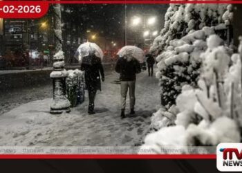 දරුණු හිම කුණාටුවකින්  නිව්යෝර්ක් නගරය අඩපණ වෙයි