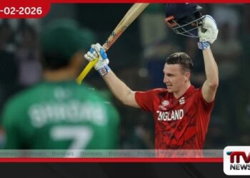 හැරී බෘක්ගේ ශතකයෙන් පාකිස්ථානය පරදා එංගලන්තය අවසන් පූර්ව වටයට