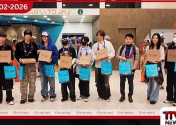 දකුණු කොරියාවේ ජනප්‍රිය “Seet-ch” සංගීත කණ්ඩායම පළමු වරට ශ්‍රී ලංකාවට: කටුනායකදී උණුසුම් පිළිගැනීමක්