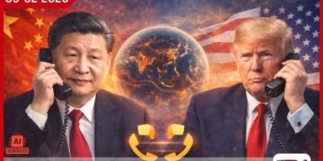 චීන – ඇමරිකානු නායකයෝ තීරණාත්මක දුරකථන සංවාදයක