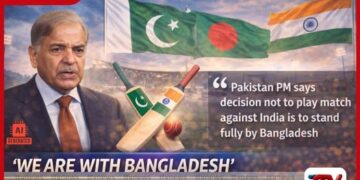 බංග්ලාදේශයට සහය පළ කරමින් ඉන්දියාව සමඟ ලෝක කුසලාන තරගය වර්ජනය කිරීමට පකිස්ථානය තීරණය කරයි