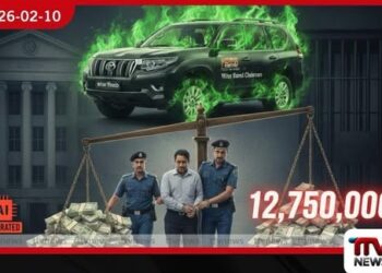 ප්‍රාඩෝ රථයක් කුලියට ගෙන  රජයට ලක්ෂ 127ක පාඩුවක් කළ  ජල මණ්ඩලයේ ඉහළ නිලධාරීන් දෙදෙනෙක් දැලේ