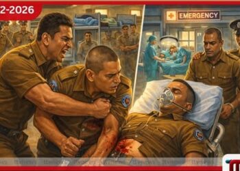 කළුතර පොලිස් විද්‍යාලයේදී ආධුනික නිලධාරීන් දෙදෙනෙකු අතර ගැටුමක්;  එක් අයෙකු රෝහලට