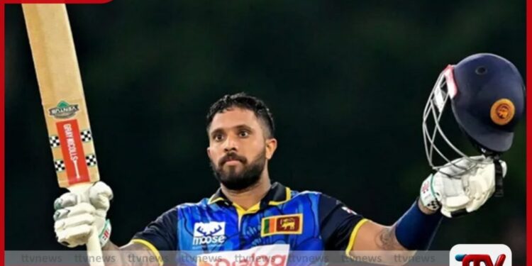 කුසල් මෙන්ඩිස් ගෙන් ඔමානයට එරෙහිව වේගවත් අර්ධ ශතකයක්