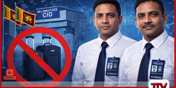 බුද්ධි නිලධාරීන් දෙදෙනාගේ විදෙස් ගමන් තහනම තවදුරටත් දීර්ඝ කෙරේ