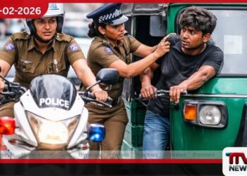 පැහැරගත් ත්‍රිරෝද රිය හඹා ගිය පොලිස් නිලධාරිනියෝ සැකකරු කොටු කරති