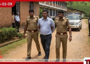 8 ශ්‍රේණියේ සිසුවියකට අමානුෂික ලෙස පහර දුන් ගුරුවරයෙකු නානුඔයදී අත්අඩංගුවට