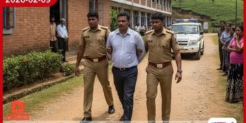 8 ශ්‍රේණියේ සිසුවියකට අමානුෂික ලෙස පහර දුන් ගුරුවරයෙකු නානුඔයදී අත්අඩංගුවට