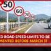 මාර්ග වේග සීමා සංශෝධනය මාර්තු 31ට පෙර ක්රියාවට – මාර්ග ආරක්ෂාව පිළිබඳ ජාතික සභාව