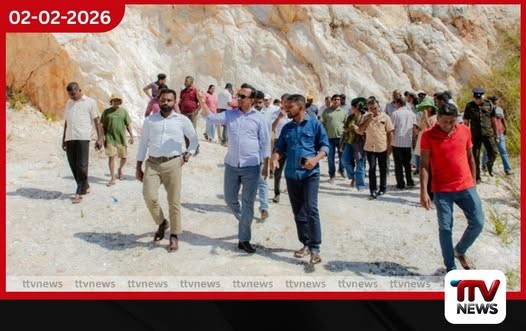 මොනරාගල කොටිකම්බොක්කේ ටොන් බිලියන 3ක දැවැන්ත ක්වාර්ට්ස් නිධිය: අමාත්ය සුනිල් හඳුන්නෙත්ති නිරීක්ෂණ චාරිකාවක