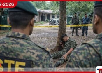 STF නිලධාරියෙකු  සේවා ගිනිඅවියෙන් වෙඩි තබාගෙන ජීවිතක්ෂයට