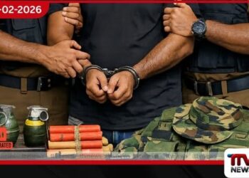 කෙහෙල්බද්දර පද්මේ’ගේ තොරතුරින්  තවත් අපරාධකරුවෙකු  බෝම්බ සහ යුද ඇඳුම් සමඟ  අත්අඩංගුවට