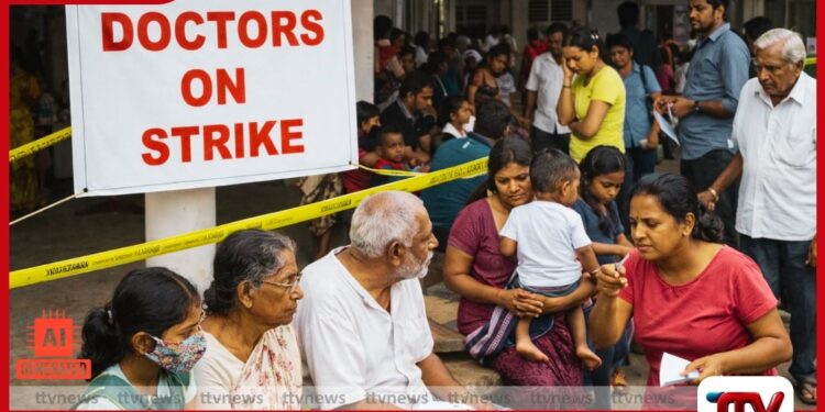 රජයේ වෛද්ය නිලධාරීන්ගේ සංගමයේ වෘත්තීය සමිති ක්රියාමාර්ග දැඩි වෙයි