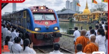 ගංගාරාම විහාරයේ සර්වඥ ධාතූන් වහන්සේ වැඳපුදා ගැනීමට විශේෂ දුම්රිය 06ක්