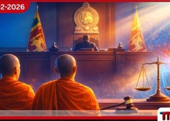 දේවබලයෙන් ලෙඩ සුව කරන්න ගොස් රෝගියකු පුලුස්සා දැමූ  සැකකරුවන් දෙදෙනා  නඩුවට එද්දී මහණ වෙලා