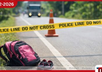 ලොරි රථයක ගැටී 11 හැවිරිදි පාසල් සිසුවියක් ජීවිතක්ෂයට