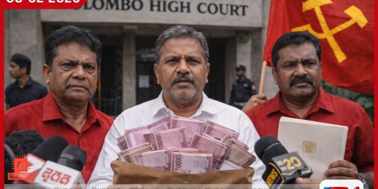 පක්ෂයට ලබා දුන් වැටුප් මුදල් ඉල්ලා හිටපු ජවිපෙ මන්ත්‍රීවරු නඩු මඟට