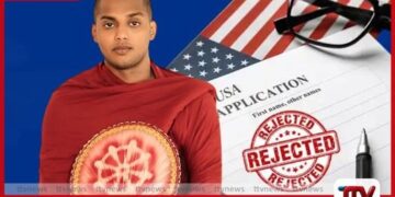 ප්‍රකට නිළියගේ අනුග්‍රහය ඇතිව ඉදිරිපත් කළද කන්තෝරුවේ සිරිධම්ම හිමියන්ගේ ඇමරිකානු වීසා තෙවන වරටත් ප්‍රතික්ෂේප වෙයි: