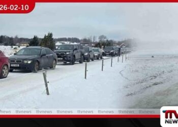 සීට් බෙල්ට් දැම්මොත් දඩ ගහන  ලොව අමුතුම අයිස් මාර්ගය විවෘත වෙයි!