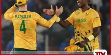 සිම්බාබ්වේ පරදා  දකුණු අප්‍රිකාව අවසන් පූර්ව වටයට  අපරාජිත ගමන තවදුරටත්