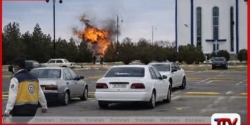 ඉරාන ඩ්‍රෝන ප්‍රහාරයකින්  අසර්බයිජාන සිවිල් වැසියන්  දෙදෙනෙකුට තුවාල