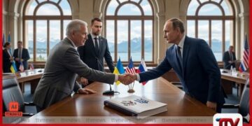 යුක්රේන ආරක්ෂක සහතික සඳහා ඇමෙරිකානු සැලැස්මට රුසියාව එකඟ වූ බව කීව් පවසයි