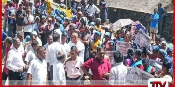 මළසිරුරකට ලිංගික අපයෝජන  කළ බවට දික්ඔය රෝහල ඉදිරිපිට දැඩි උණුසුම් තත්ත්වයක්