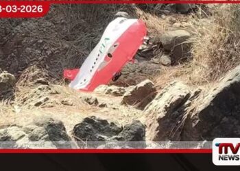 කාශ්මීරයේ  PIA සලකුණ සහිත ගුවන් යානයක හැඩැති  බැලුනයක් හමුවෙයි