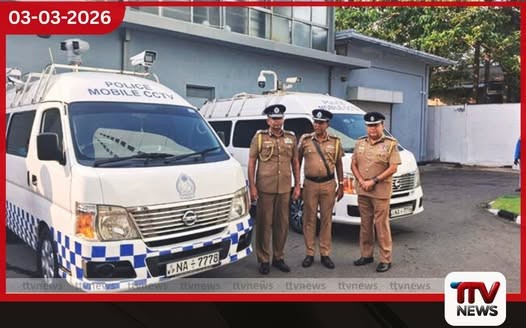 පොලිස් කැමරා කොට්ඨාසයට තාක්ෂණික වෑන් රථ දෙකක්