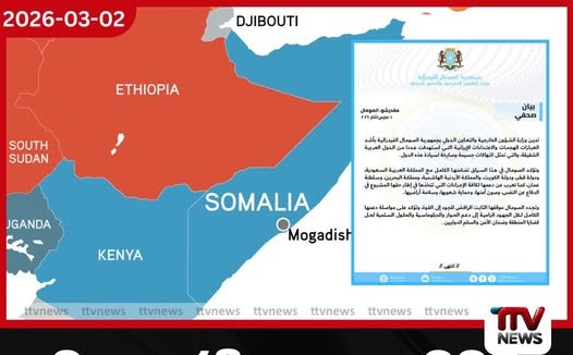 මැදපෙරදිග යුද ගැටුම් මධ්යයේ සෝමාලියාවෙන් ආන්දෝලනාත්මක ප්රකාශයක්