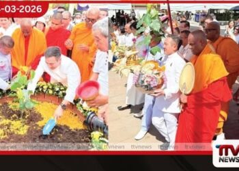 ලංකාවෙන් තායිලන්තයට ධාතූන් වහන්සේ නමක් පූජා කෙරේ