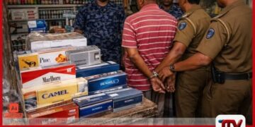 ගුවන් හමුදා නිලධාරීන්ට හොර සිගරට් විකුණූ වෙළෙන්දෙක් කටුනායකදී දැලට